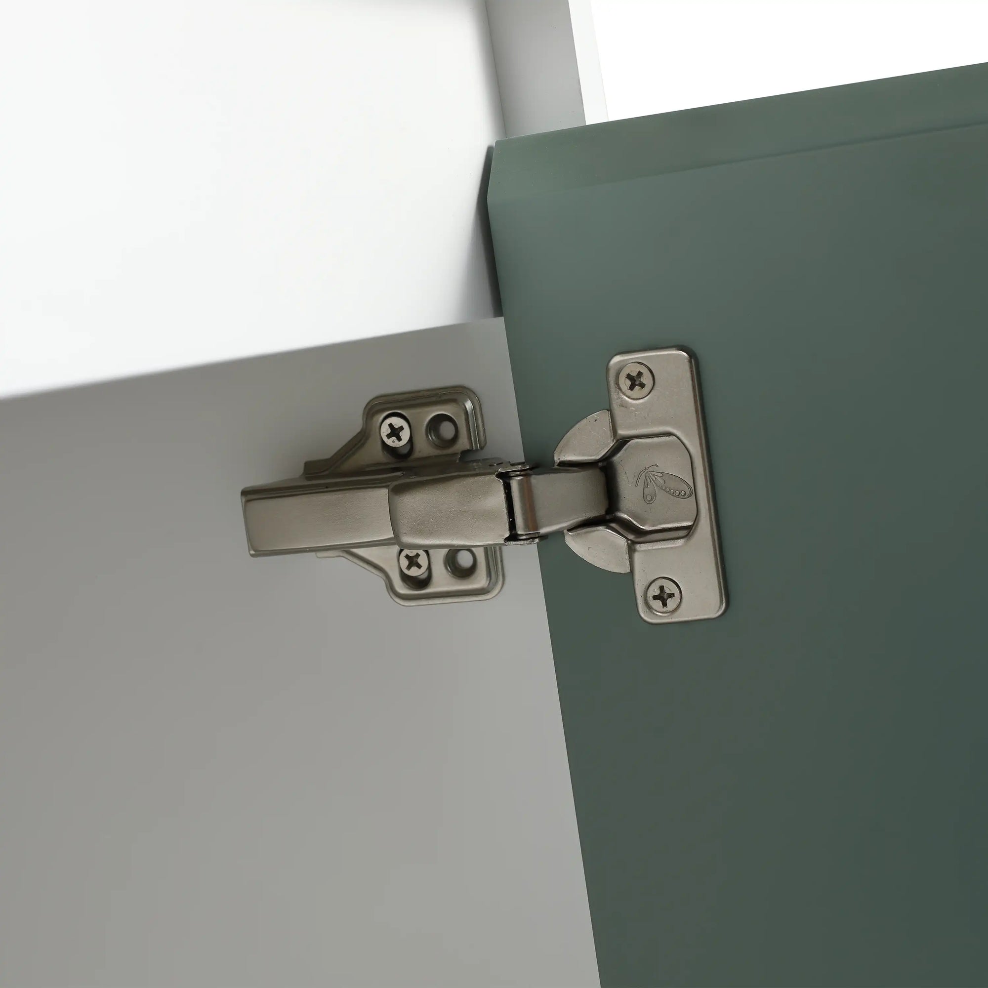 AeroMint Series 36" Mint Green Floating Bathroom Vanity with Sink, Soft-Close Door &amp; 20" Depth