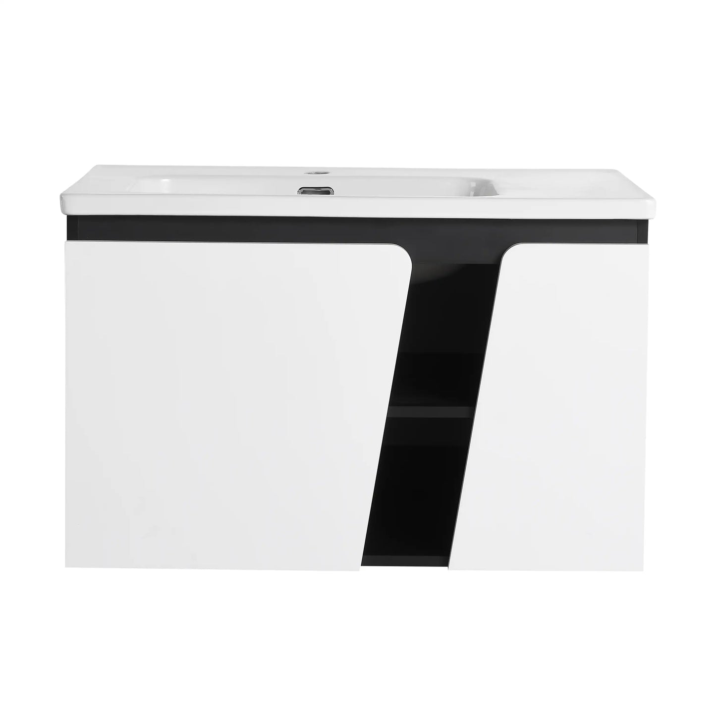 32" Floating Wall-Mounted Bathroom Vanity with Single Sink & Soft-Close Cabinet Door size: 32 X 20