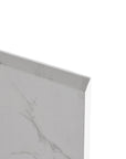 20 inch bathroom vanity with sink marble panel edge detail close-up | Ace Decor