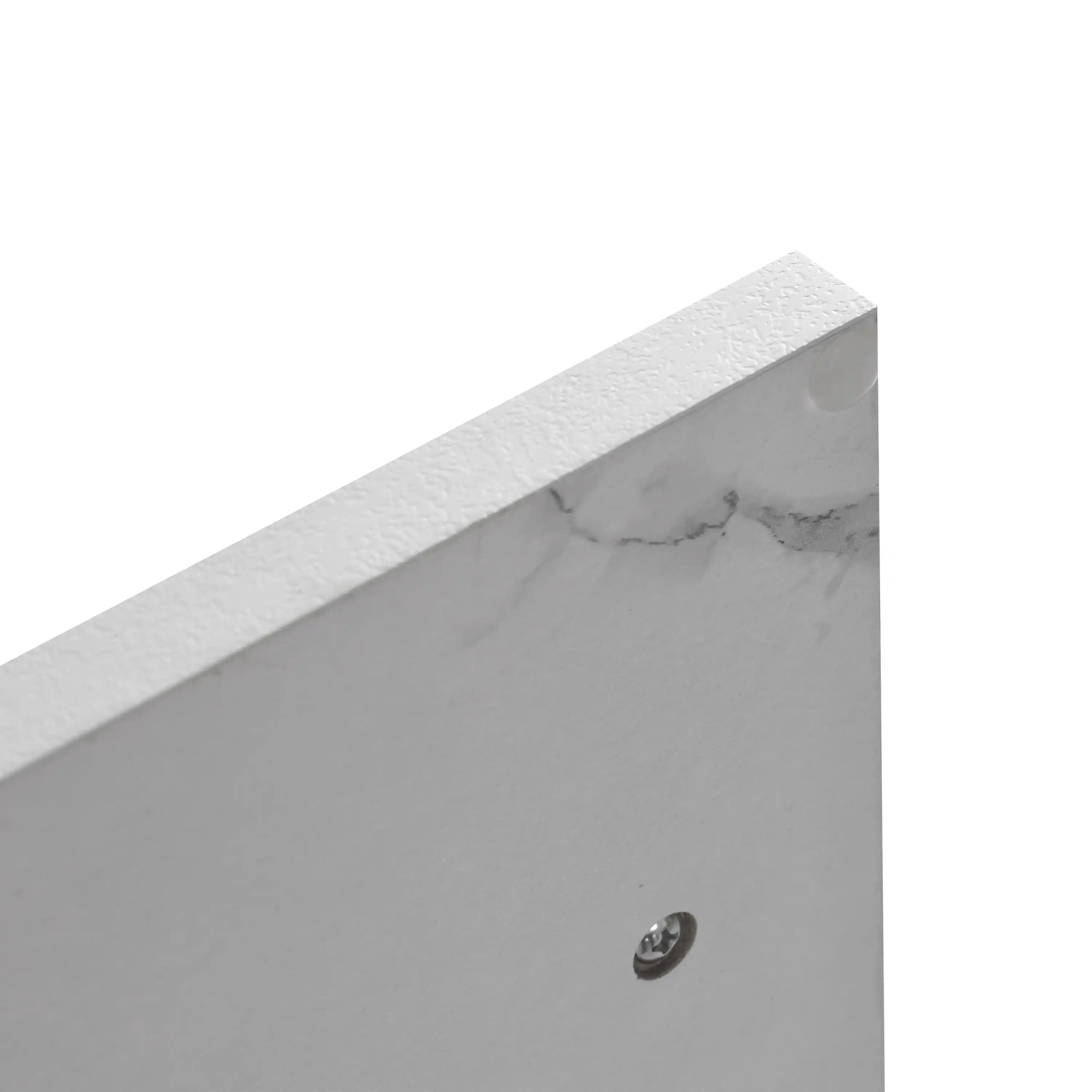 ArborEdge Series 20" Marble Contrast Floating Bathroom Vanity with Matte Black Resin Sink &amp; Soft-Close Door