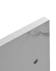 ArborEdge Series 20" Marble Contrast Floating Bathroom Vanity with Matte Black Resin Sink & Soft-Close Door
