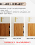 20 inch modern bathroom vanity small wood finish shown under different lighting conditions | Ace Decor