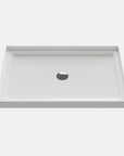 Rectangle Shower Base Pan 4-wall Alcove color:White