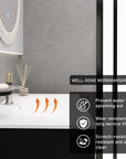 30" brown bathroom vanities with durable gel-coated sink and modern basin design | Ace Decor