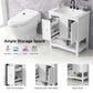 bathroom vanity cabinet with one drawer one package color:white