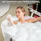 Luxurious Handcrafted Solid Surface Freestanding Bathtub color: white