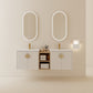 Bathroom Vanity With Sink Color:Gloss White