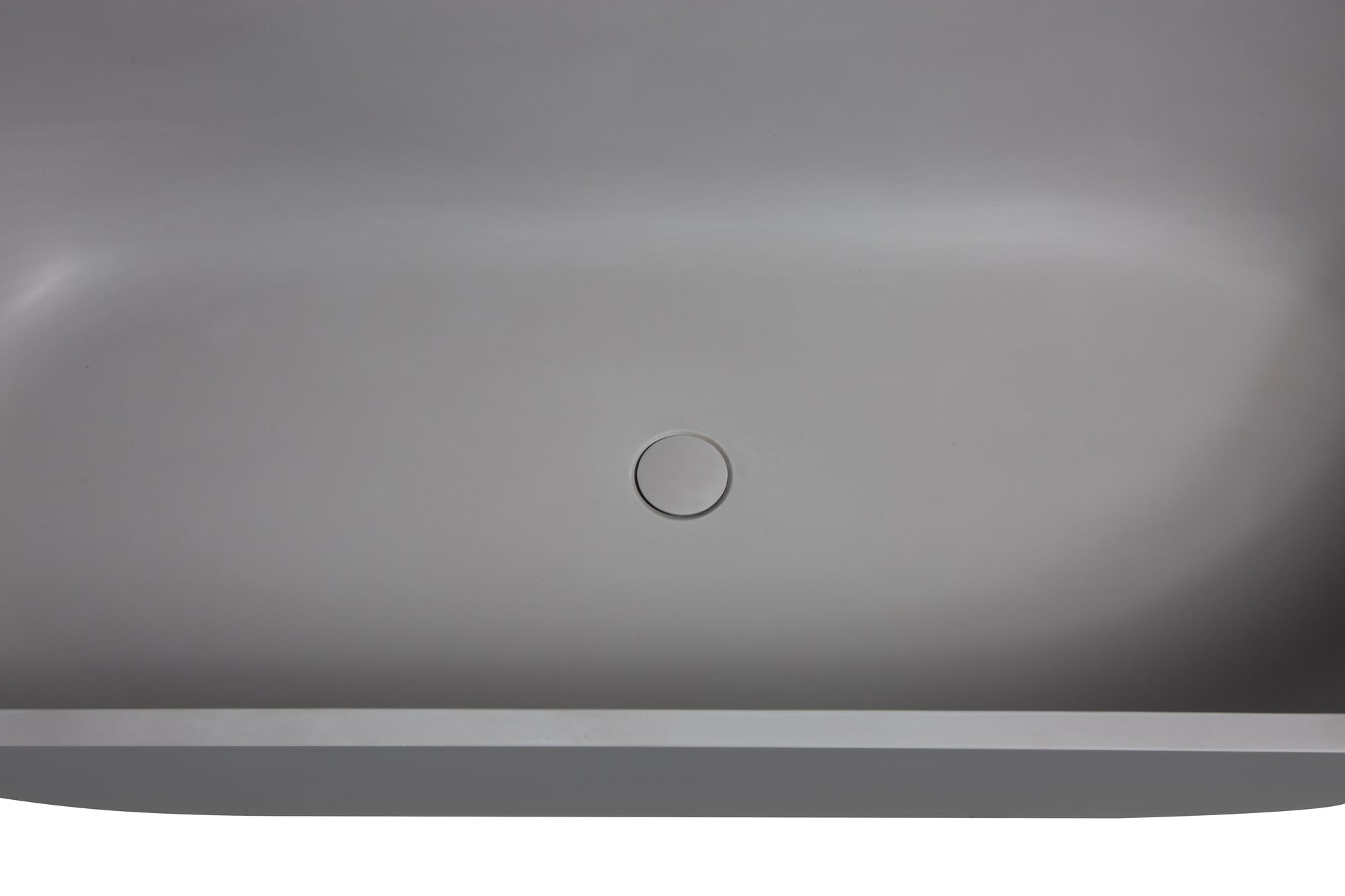 Luxurious Freestanding Bathtub with Spacious Design and Durable Matte Finish color:Matte Gray