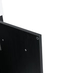 24" small wall mounted vanity cabinet panel edge and finish detail | Ace Decor