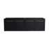 60" vanity without sink front view showing sleek four-door storage and minimalist design | Ace Decor