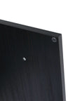 Wall-Mounted Bathroom Vanity in Black Chestnut size: 30 X 18