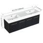 Wall-Mounted Bathroom Vanity with Thick Resin Sink size: 59 X 18