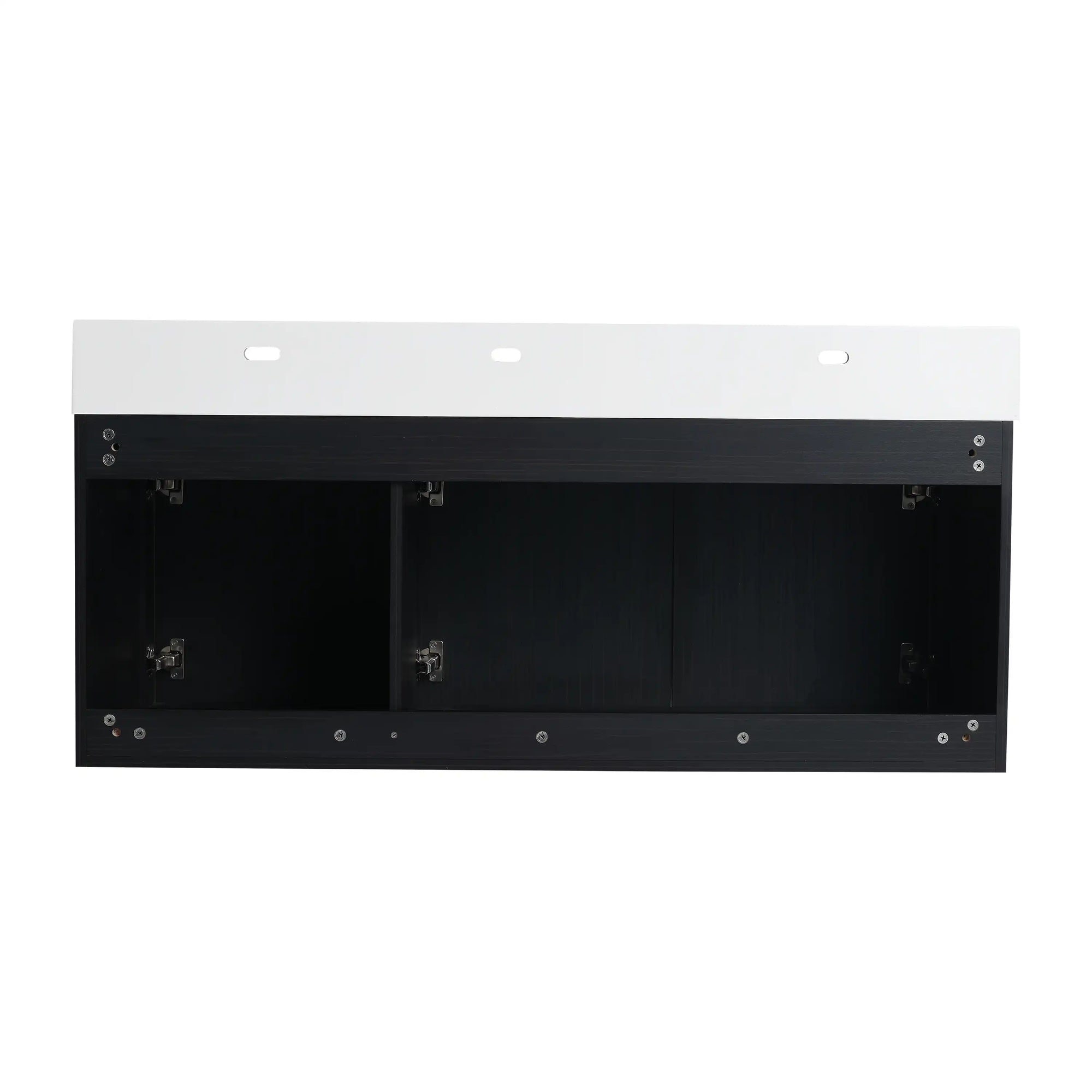 47 inch bathroom vanity interior cabinet storage with three-door design and wall-mount structure | Ace Decor