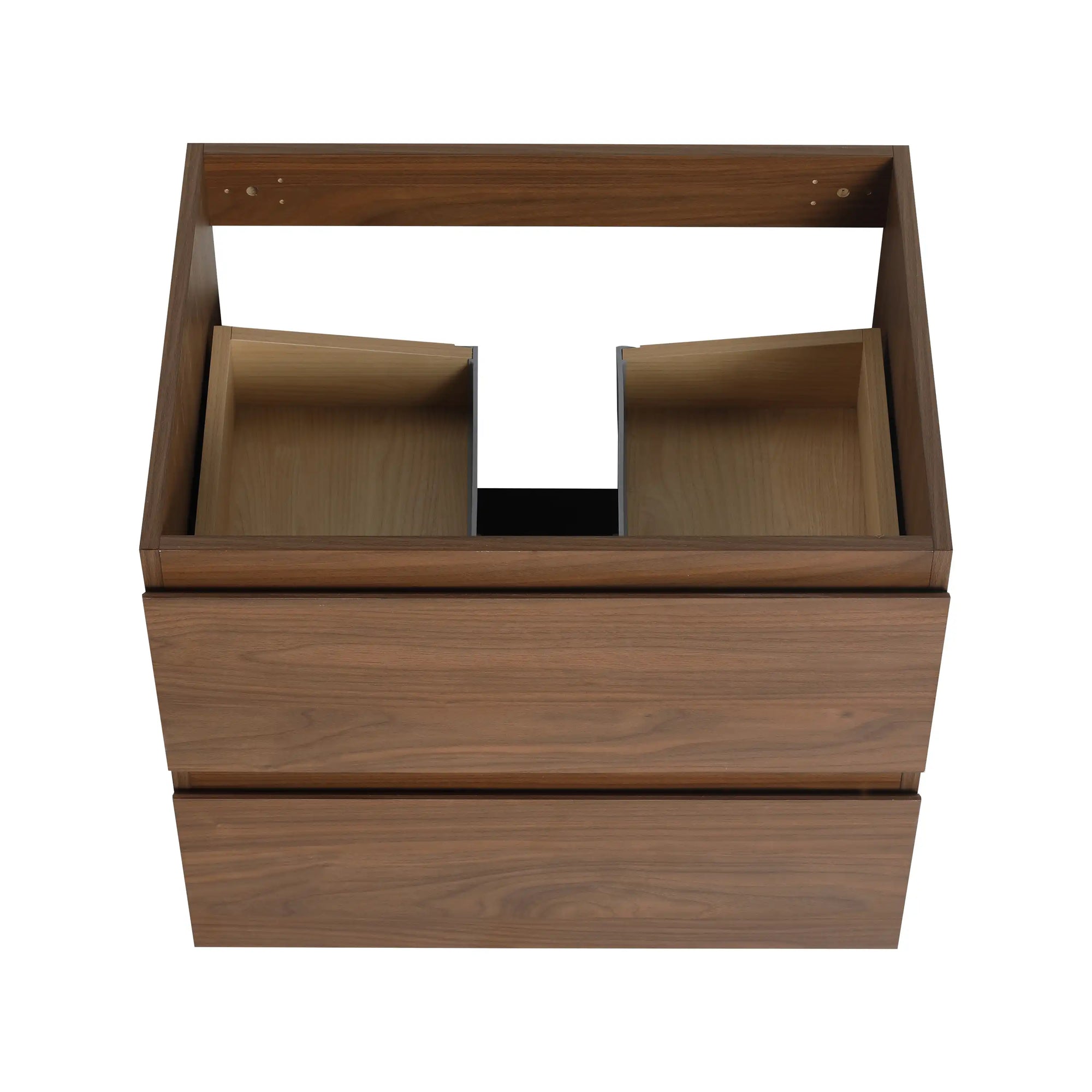 24 inch bathroom vanity drawer box structure top view | Ace Decor