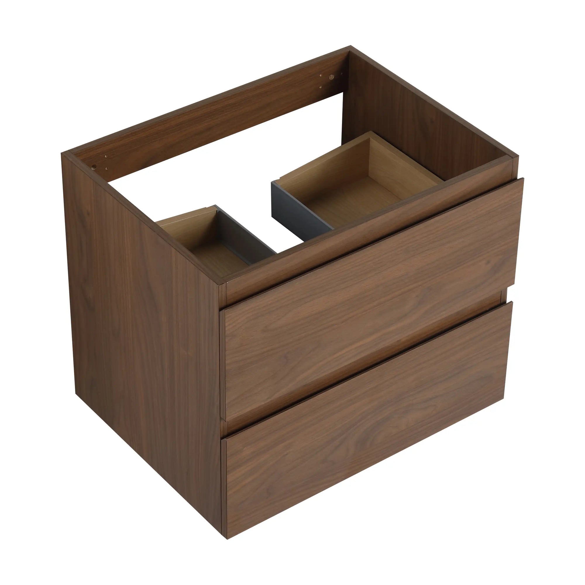 24 inch bathroom vanity cabinet frame and storage layout view | Ace Decor