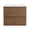 24 inch bathroom vanity front view brown oak finish | Ace Decor