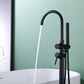 Copper Bathroom Faucet with Handheld Shower - Rainfall, CUPC Certified color:matte black