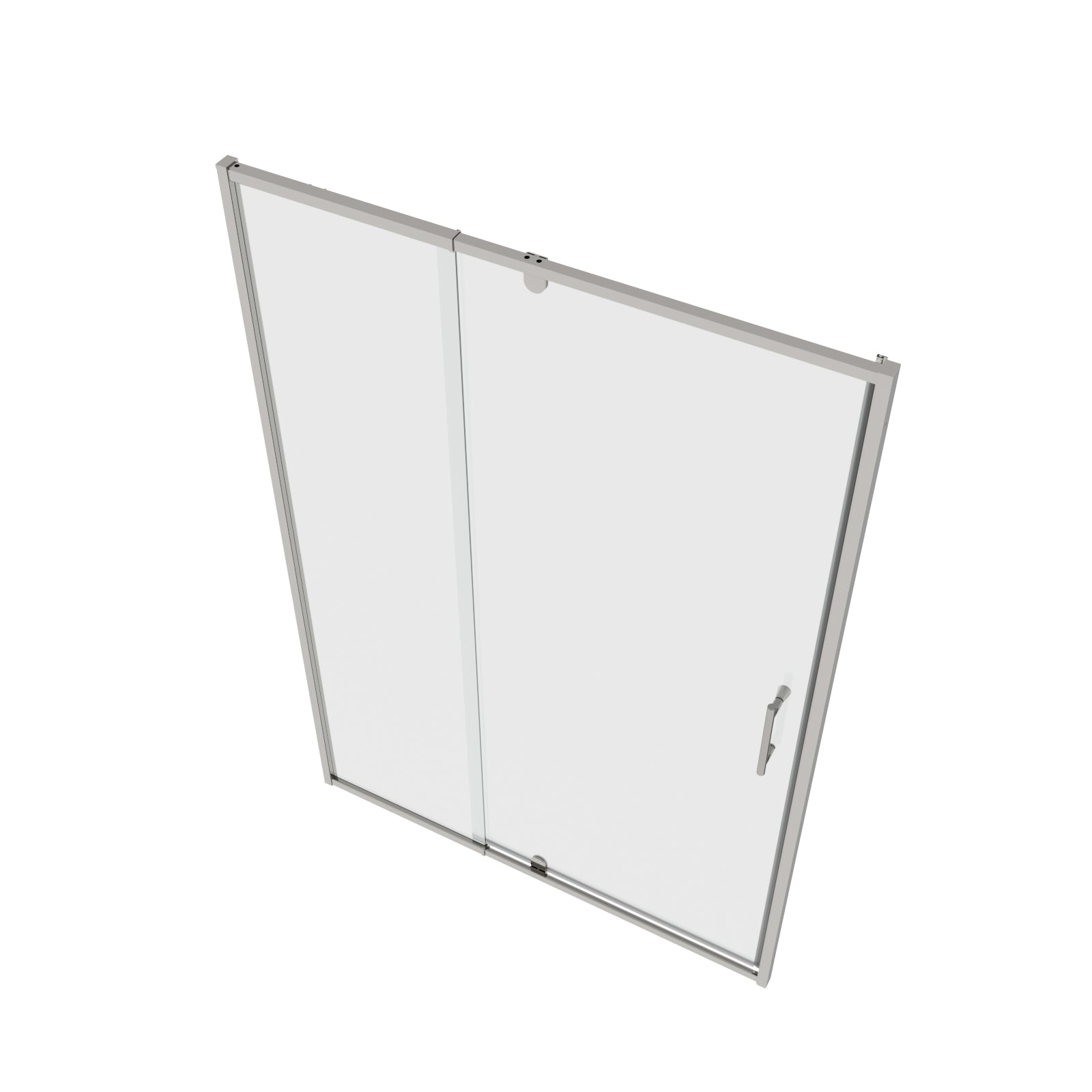 36‘’ x 72'' Chrome Framed Pivot Shower Door – Easy Access & Watertight Seal