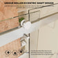 Sliding Glass Shower Doors Semi-Frameless color:Chrome