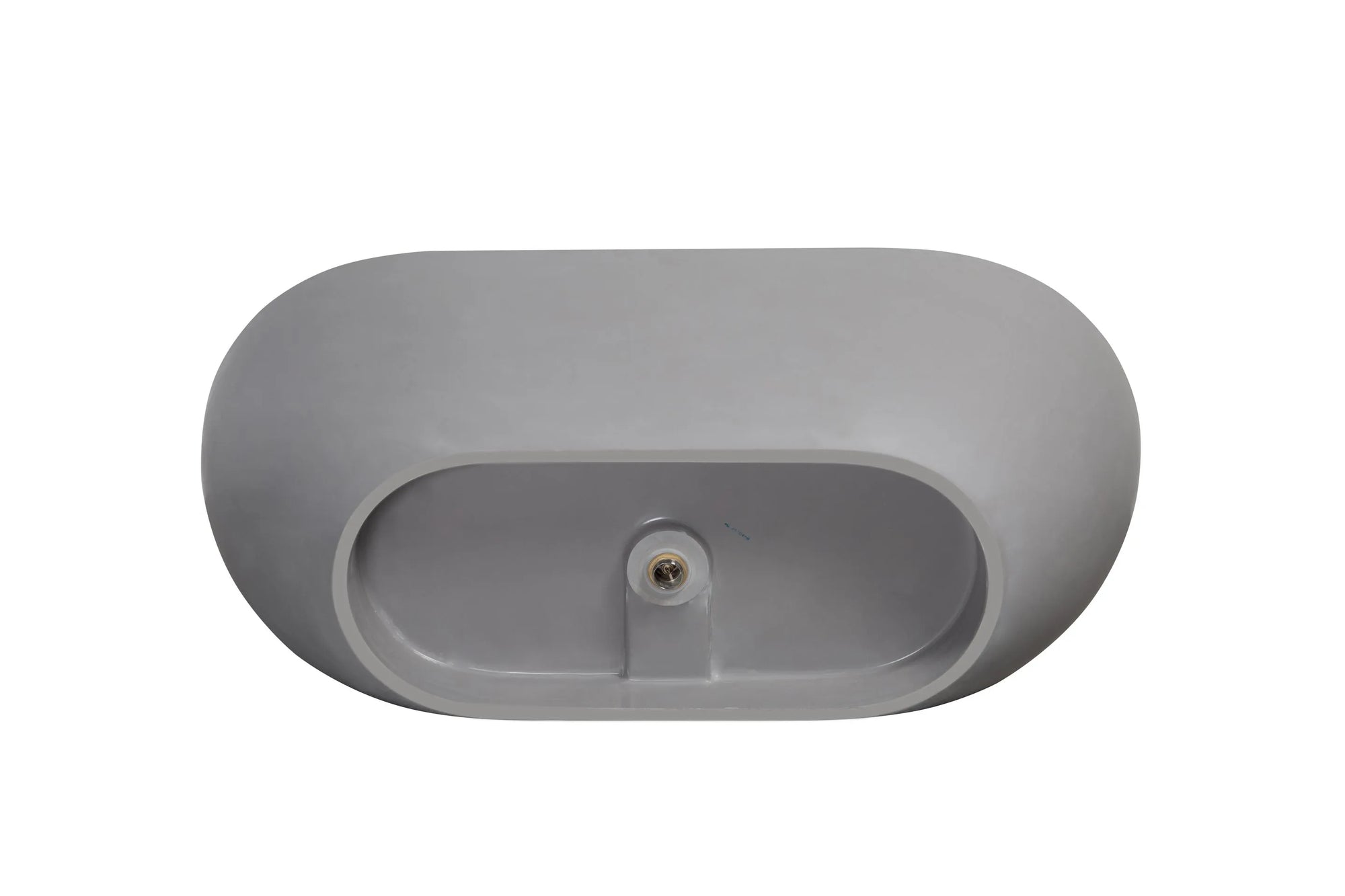 Bottom view of Nectar Series bathtub underside, showcasing its seamless one-piece construction.