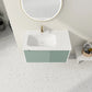 32" Floating Bathroom Vanity with Sink and Soft Close Door size: 36 X 20