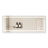 84"x32" Adjustable LED Bathroom Vanity Mirror with Brightness Memory – Anti Fog