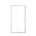 Framed 32 inch shower door with pivot hinge, size 32 x 72, sleek modern design.