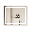 36"x30" Adjustable LED Bathroom Vanity Mirror with Brightness Memory – Anti Fog