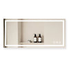 77"x36" Adjustable LED Bathroom Vanity Mirror with Brightness Memory – Anti Fog