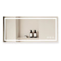 LuxeGlow Series 77"x36" Smart LED Mirror – Anti-Fog, Memory & Adjustable Lighting
