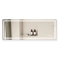 LuxeGlow Series 96"x36" Smart LED Mirror – Anti-Fog, Memory & Adjustable Lighting