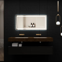 36"*77" Adjustable LED Bathroom Vanity Mirror with Brightness Memory – Anti Fog