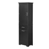 Valmor 68.1” Tall Bathroom Storage Cabinet in Black