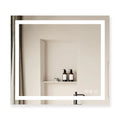 LuxeGlow Series 40"x36" Smart LED Mirror – Anti-Fog, Memory & Adjustable Lighting