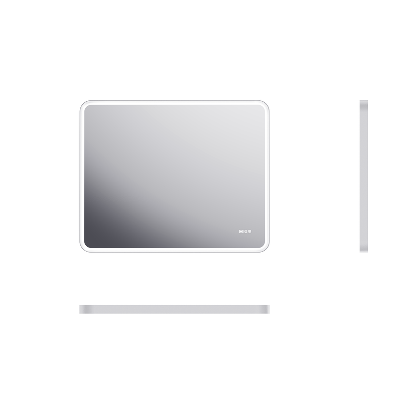 Lumina Series 40"x32" LED Bathroom Mirror with Anti-Fog & Adjustable Lighting