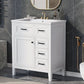 bathroom cabinet with drawers color:grey