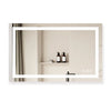 48"x30" Adjustable LED Bathroom Vanity Mirror with Brightness Memory – Anti Fog