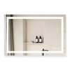 48"x32" Adjustable LED Bathroom Vanity Mirror with Brightness Memory – Anti Fog