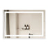 LuxeGlow Series 48"x32" Smart LED Mirror – Anti-Fog, Memory & Adjustable Lighting