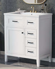 bathroom cabinet with drawers color:grey