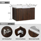 Floating Bathroom Cabinet with Sink & Soft-Close Doors - Ideal for Small Bathrooms color: California Walnut | size: 30 inch | combination: Separate Wash Basin