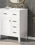 bathroom cabinet with drawers color:grey