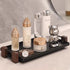Walnut 8" Single-Layer Vanity Tray