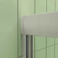 60" W x 58" H Framed Bypass Bathtub Door color:chrome