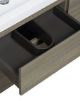 48 inch bathroom vanity storage drawer detail showing deep organized compartments | Ace Decor