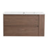 36" wall-mounted vanity with sink front view for 36 inch wall mounted bathroom | Ace Decor