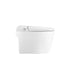 Side view of LUXOVA Smart Bidet Toilet – luxury white smart toilet with heated seat, auto flush, remote control, and night light.