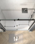 60" W x 74" H Frameless Bypass Shower Door