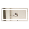 60"x28" Adjustable LED Bathroom Vanity Mirror with Brightness Memory – Anti Fog