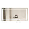 60"x30" Adjustable LED Bathroom Vanity Mirror with Brightness Memory – Anti Fog
